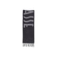 Alviero Martini Prima Classe Black Cotton Scarf