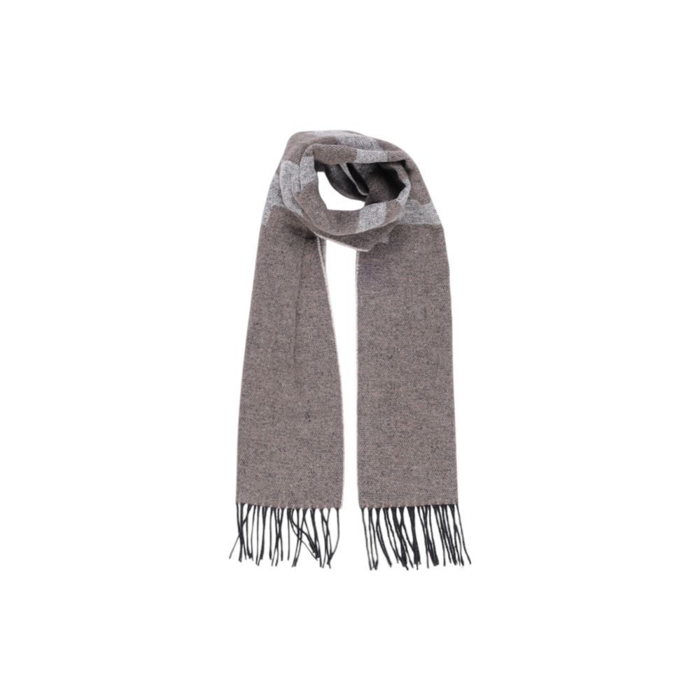 Alviero Martini Prima Classe Beige Cotton Scarf