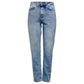 Only Light Blue Cotton Jeans & Pant