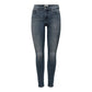 Only Blue Cotton Jeans & Pant