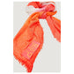 Desigual Orange Polyester Scarf