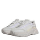 Dolce & Gabbana White Daymaster Low Top Sneakers Shoes