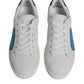 Dolce & Gabbana White London Calf Leather Sneakers Shoes