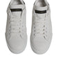 Dolce & Gabbana White Leather Classic Low Top Sneakers Shoes