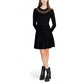 Morgan De Toi Black Viscose Dress