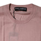 Dolce & Gabbana Pink Cashmere Knitted Sleeveless Tank Top