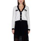 Morgan De Toi White Polyamide Cardigan