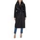 Vila Clothes Black Polyester Jackets & Coat