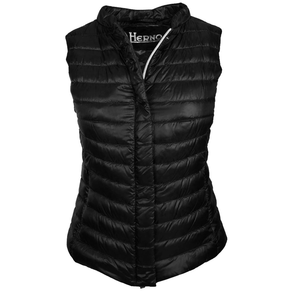 Herno Black Nylon Vest