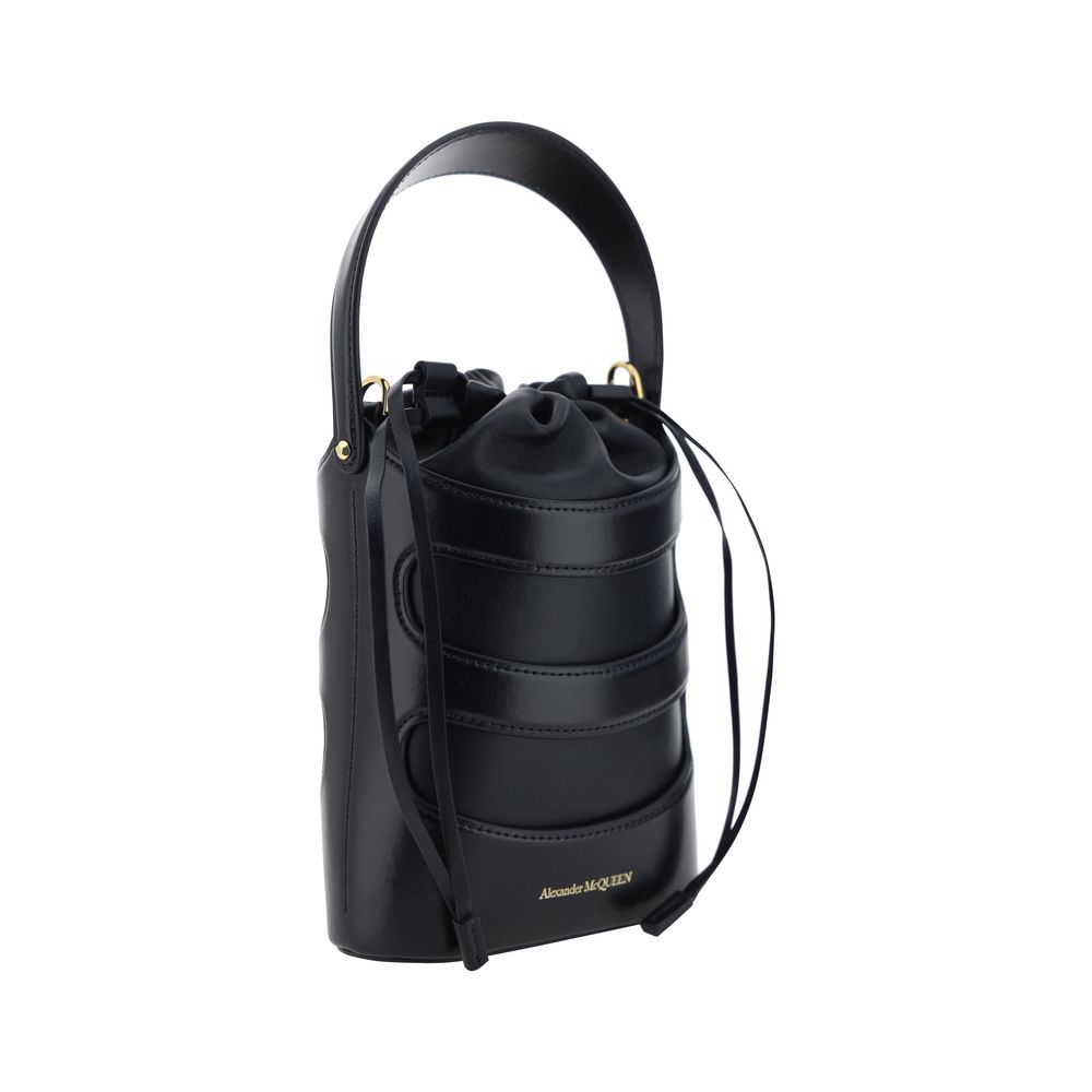 Alexander McQueen The Rise Mini Bucket Bag