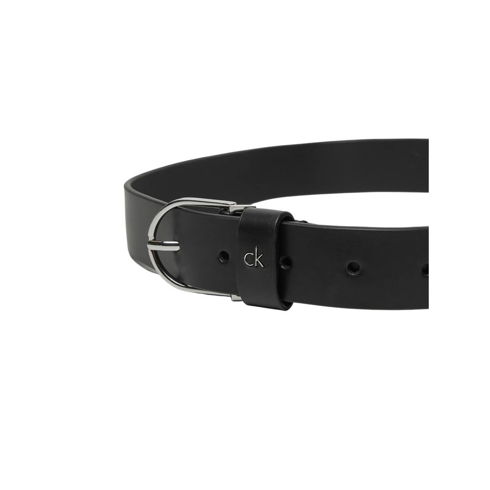 Calvin Klein Black Leather Belt