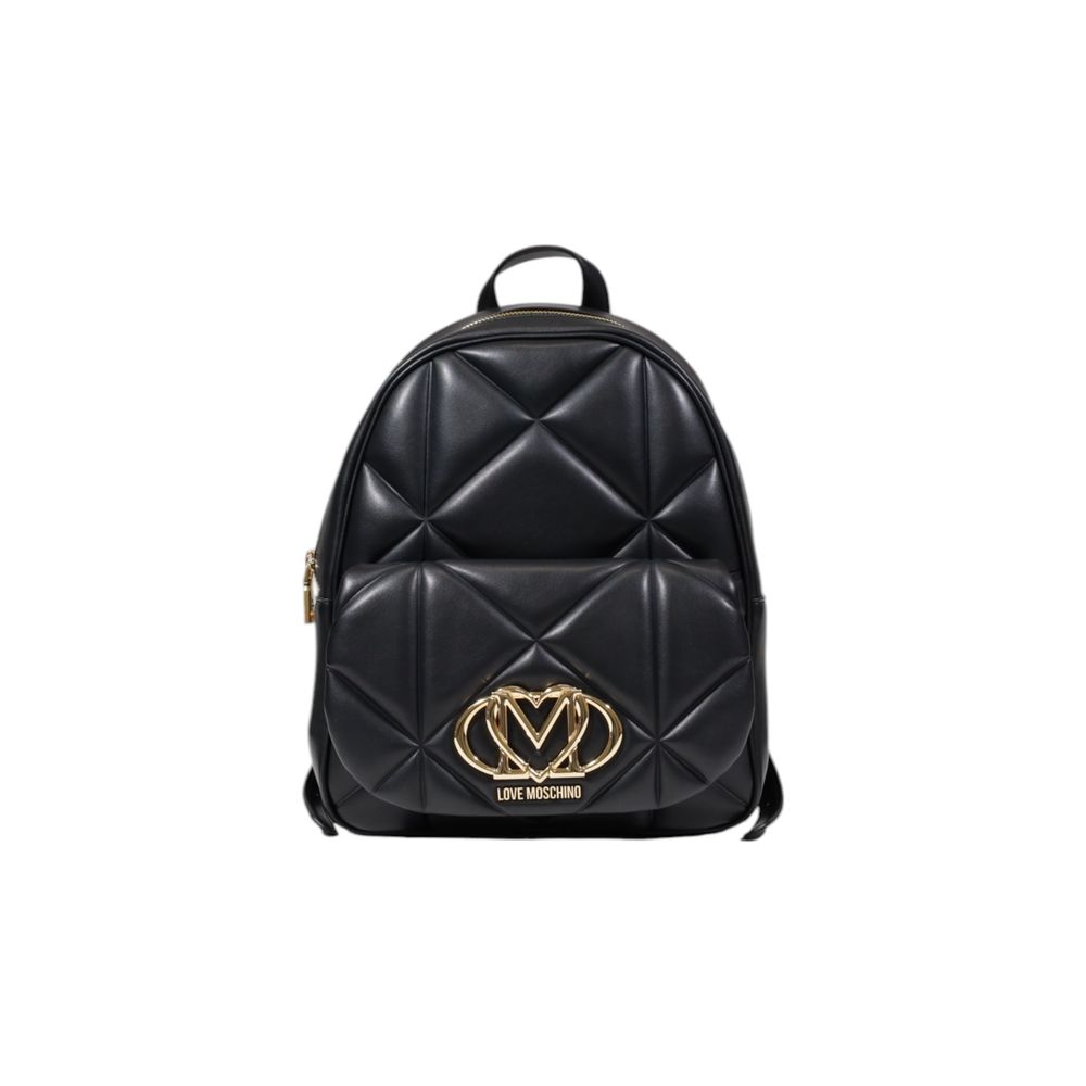 Love Moschino Black Polyethylene Backpack