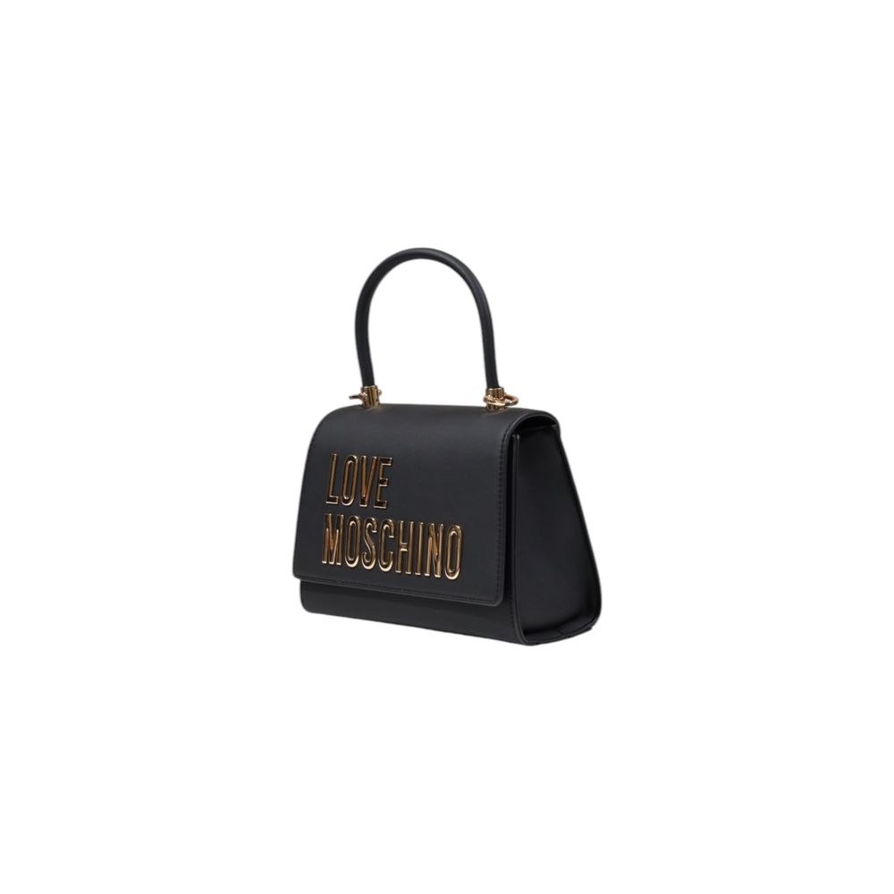 Love Moschino Bicolor Polyethylene Handbag