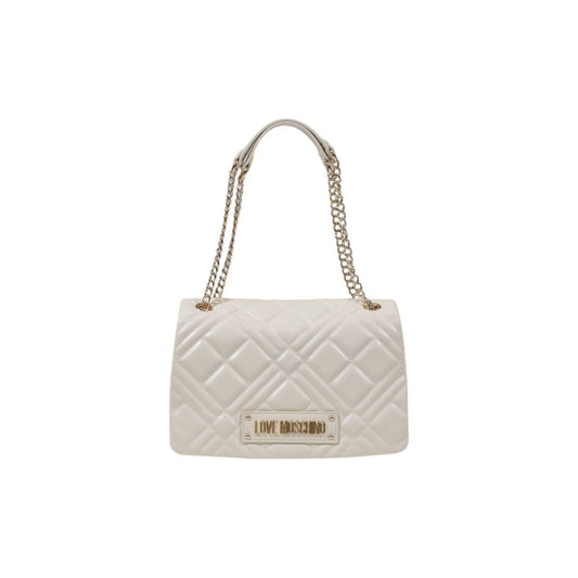 Love Moschino Beige Polyethylene Handbag