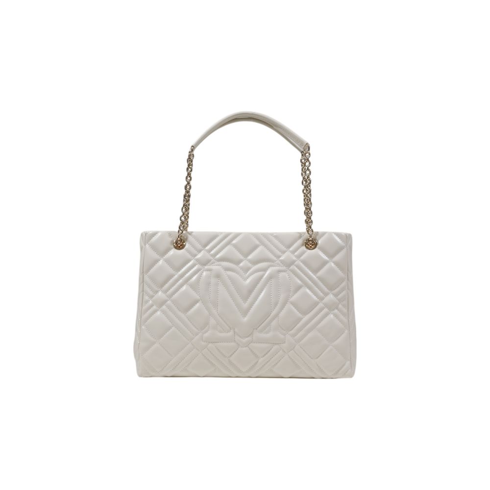 Love Moschino Beige Polyethylene Handbag