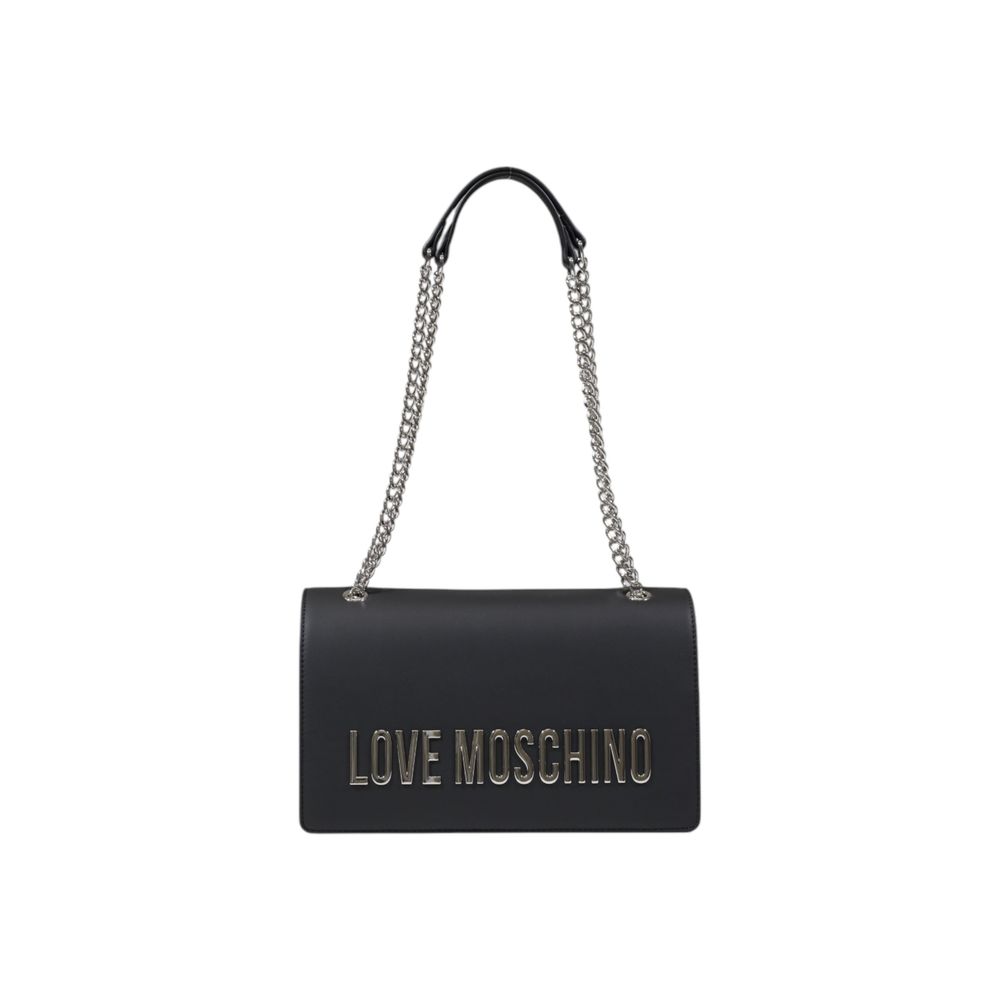 Love Moschino Gray Polyethylene Handbag