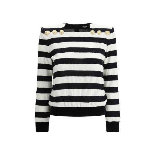 Balmain Striped Sweater