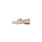 Guess Beige Leather Flat Shoe