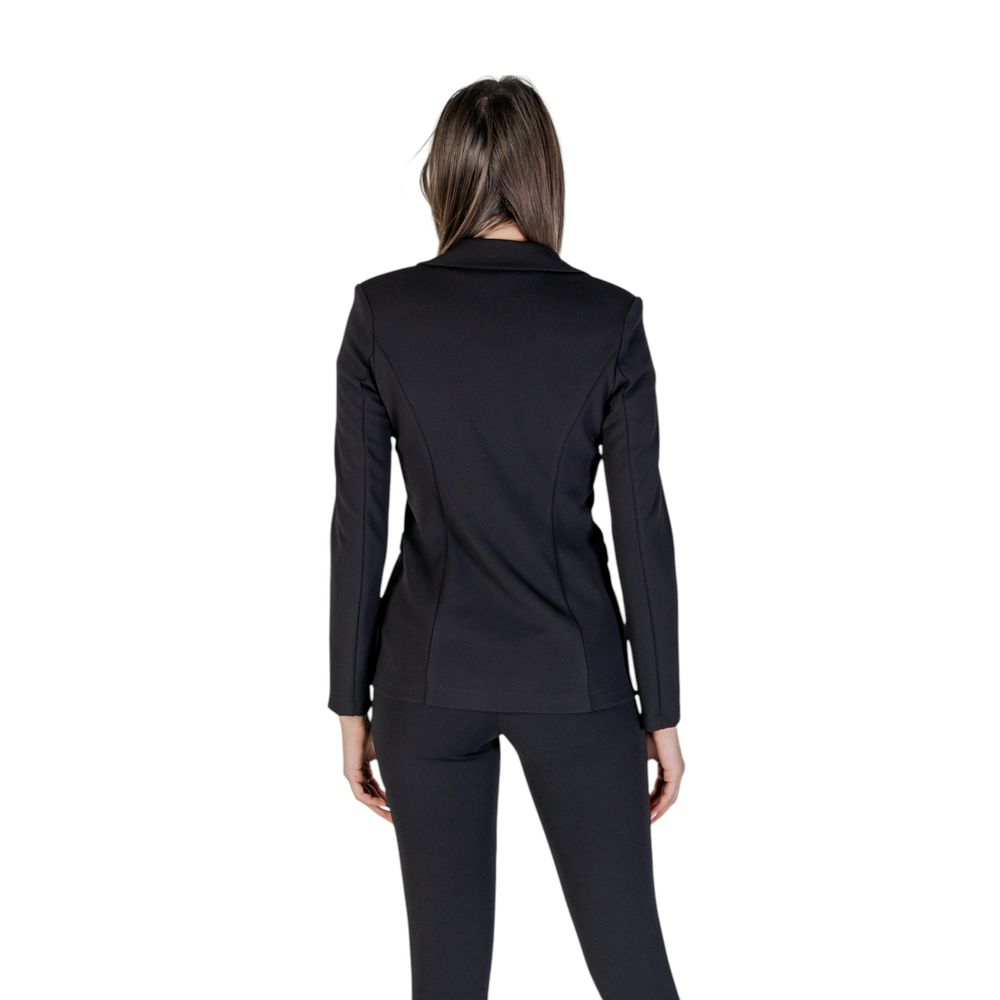 Rinascimento Black Polyester Suits & Blazer