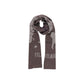 Alviero Martini Prima Classe Brown Cotton Scarf