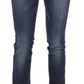 John Galliano Stylish Skinny Low Rise Denim Jeans