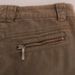 Ermanno Scervino Chic Brown Casual Cotton Pants