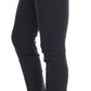 Ermanno Scervino Chic Black Skinny Jeans Elegant Design