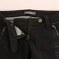 Ermanno Scervino Chic Black Skinny Jeans Elegant Design