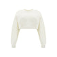 Alexander McQueen Cropped Sweatshirt