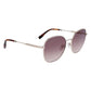 Lacoste Gold Metal Sunglasses