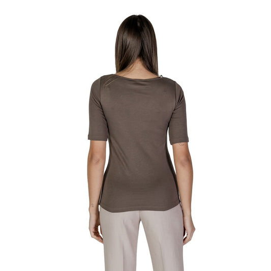 Street One Gray Cotton Tops & T-Shirt