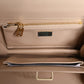 Dolce & Gabbana Beige Leather Ingrid Top Handle Shoulder Bag