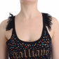 John Galliano Sequin Embellished Sleeveless Top