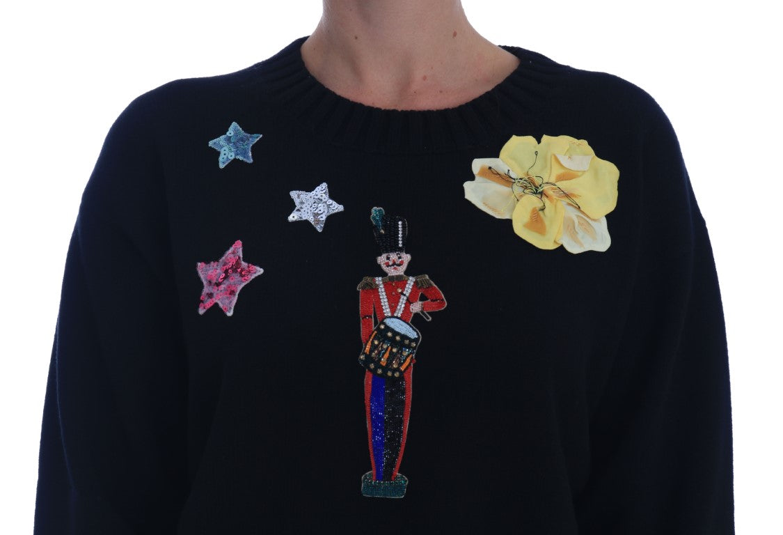 Dolce & Gabbana Enchanted Sequined Fairy Tale Sweater