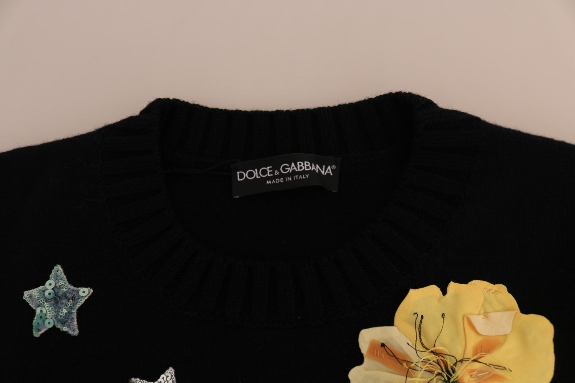 Dolce & Gabbana Enchanted Sequined Fairy Tale Sweater