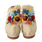 Dolce & Gabbana Chic Embellished Wooden Slides