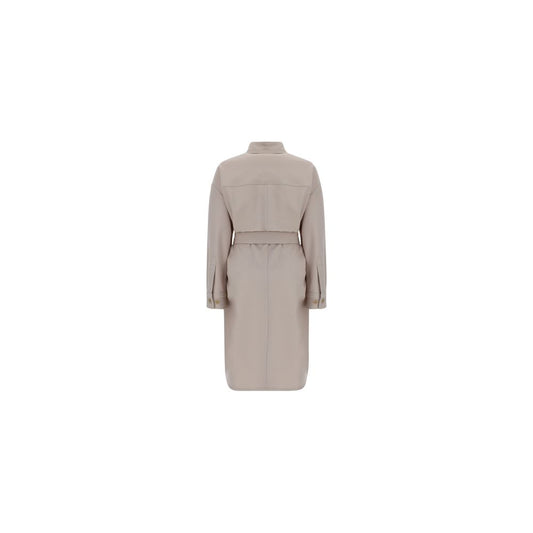 Brunello Cucinelli Belted Wool Coat