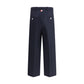 Thom Browne White stitching wool Pants