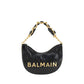 Balmain 1945 Soft Moon Shoulder Bag