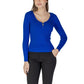 Morgan De Toi Blue Polyamide Tops & T-Shirt