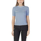 Morgan De Toi Blue Recycled Polyester Tops & T-Shirt