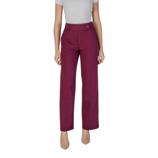 Street One Purple Viscose Jeans & Pant