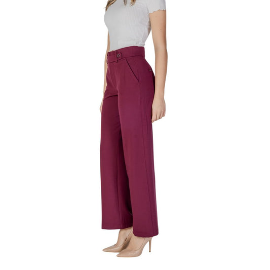 Street One Purple Viscose Jeans & Pant