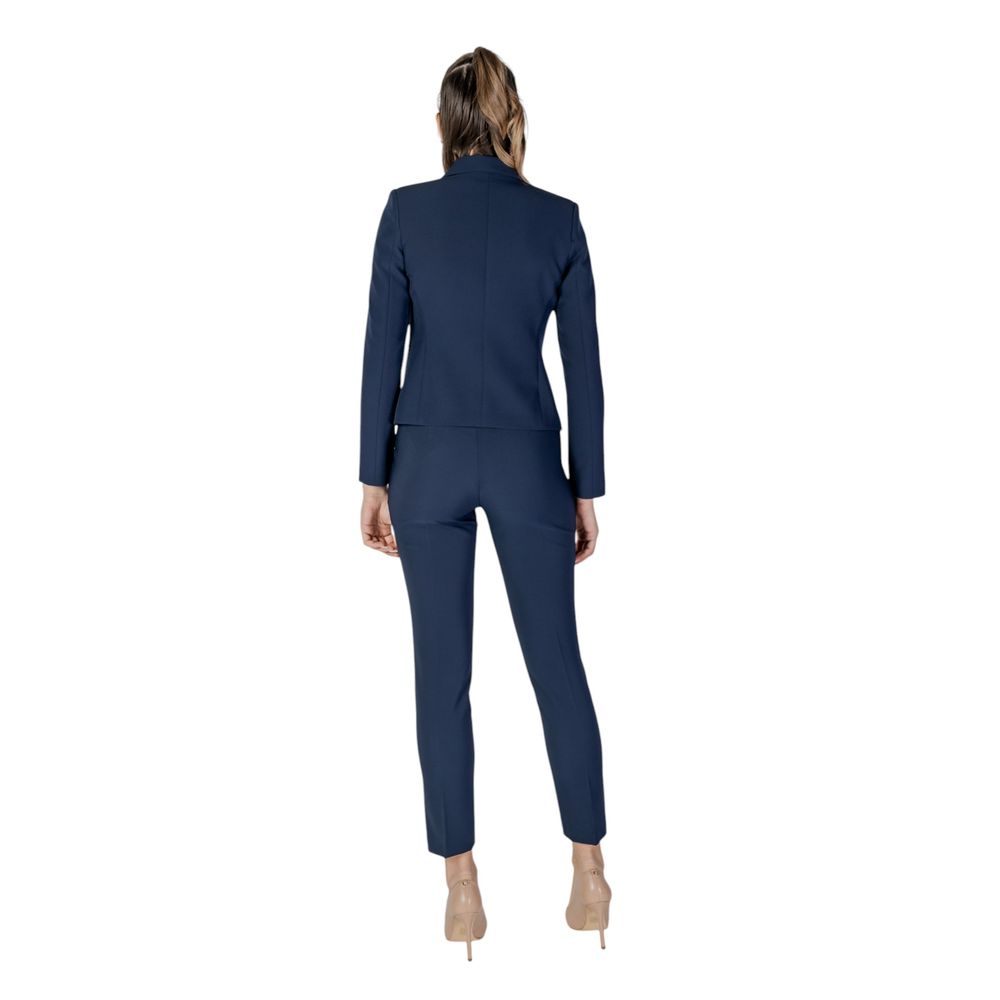 Rinascimento Blue Polyester Suits & Blazer