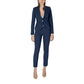 Rinascimento Blue Polyester Suits & Blazer