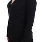 Dolce & Gabbana Elegant Black Wool Cardigan Sweater