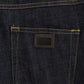 Dolce & Gabbana Elegant Oversize Boyfriend Jeans in Dark Blue