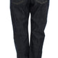 Dolce & Gabbana Elegant Oversize Boyfriend Jeans in Dark Blue