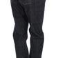 Dolce & Gabbana Elegant Oversize Boyfriend Jeans in Dark Blue