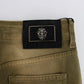 Cavalli Green Slim Fit Cotton Stretch Jeans